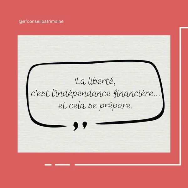 Et si votre liberté financière commençait maintenant ?